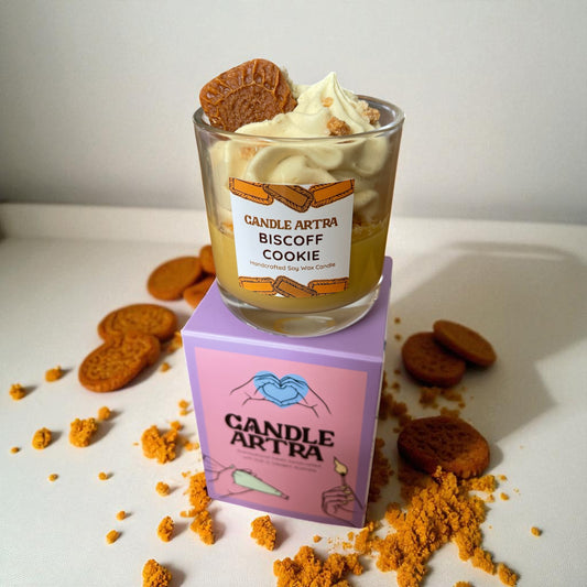 Dessert Candle - Biscoff type Cookie - Candle