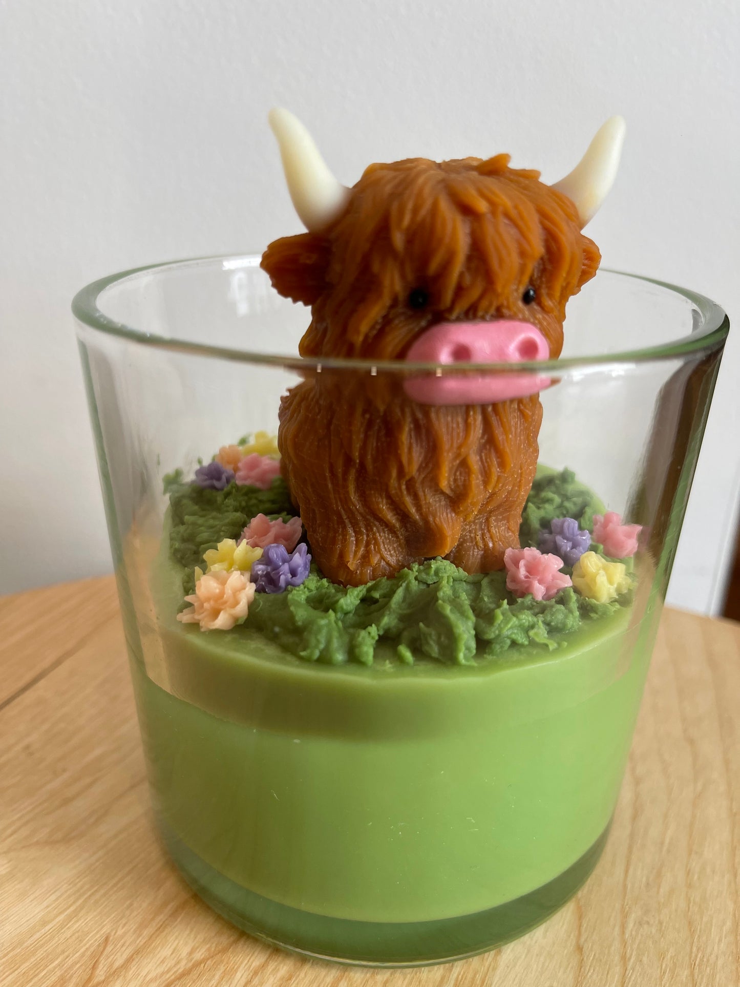 Highland Cow Candle
