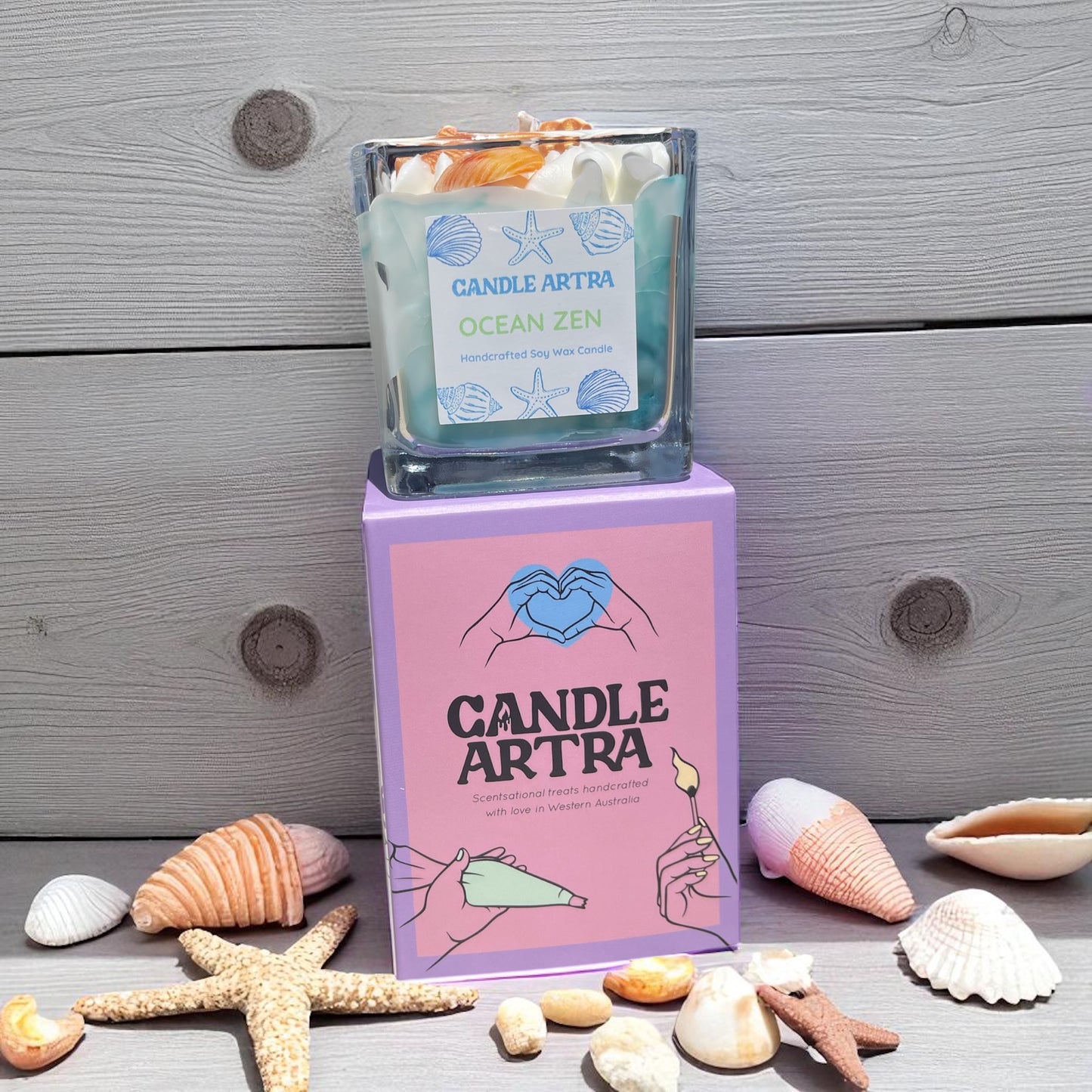 Ocean Zen Candle