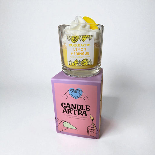 Dessert Candle - Lemon Meringue Candle