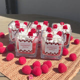Dessert Candle - Raspberry Ripple Candle