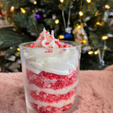 Dessert Candle - Peppermint Candy Cane Candle