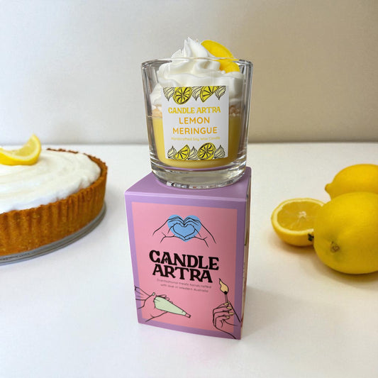 Dessert Candle - Lemon Meringue Candle