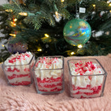 Dessert Candle - Peppermint Candy Cane Candle