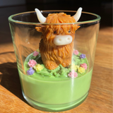 Highland Cow Candle