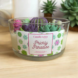Succulent Candle Bowl - Prickly Paradise