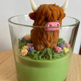Highland Cow Candle