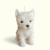 Western Terrier Dog Candle