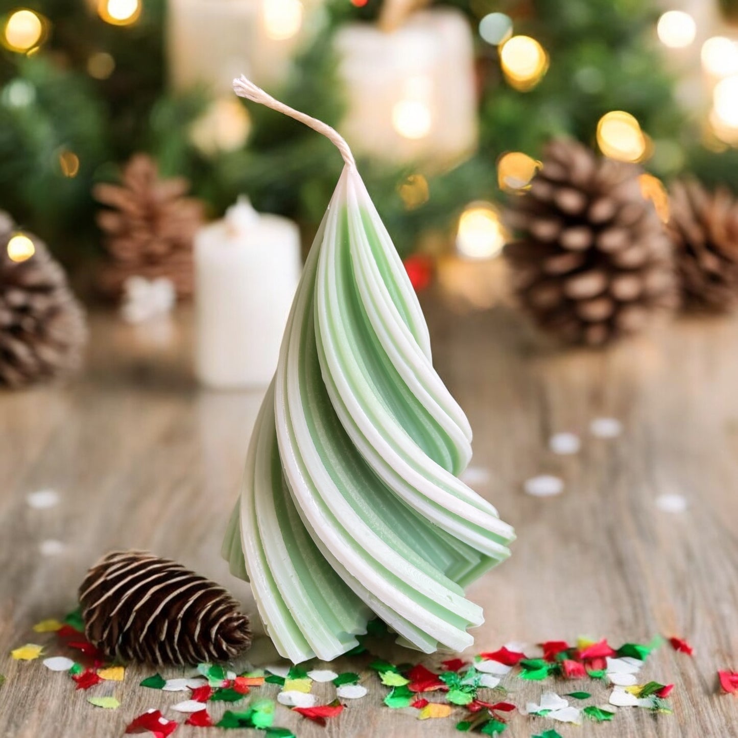 Twirl Tree Candle