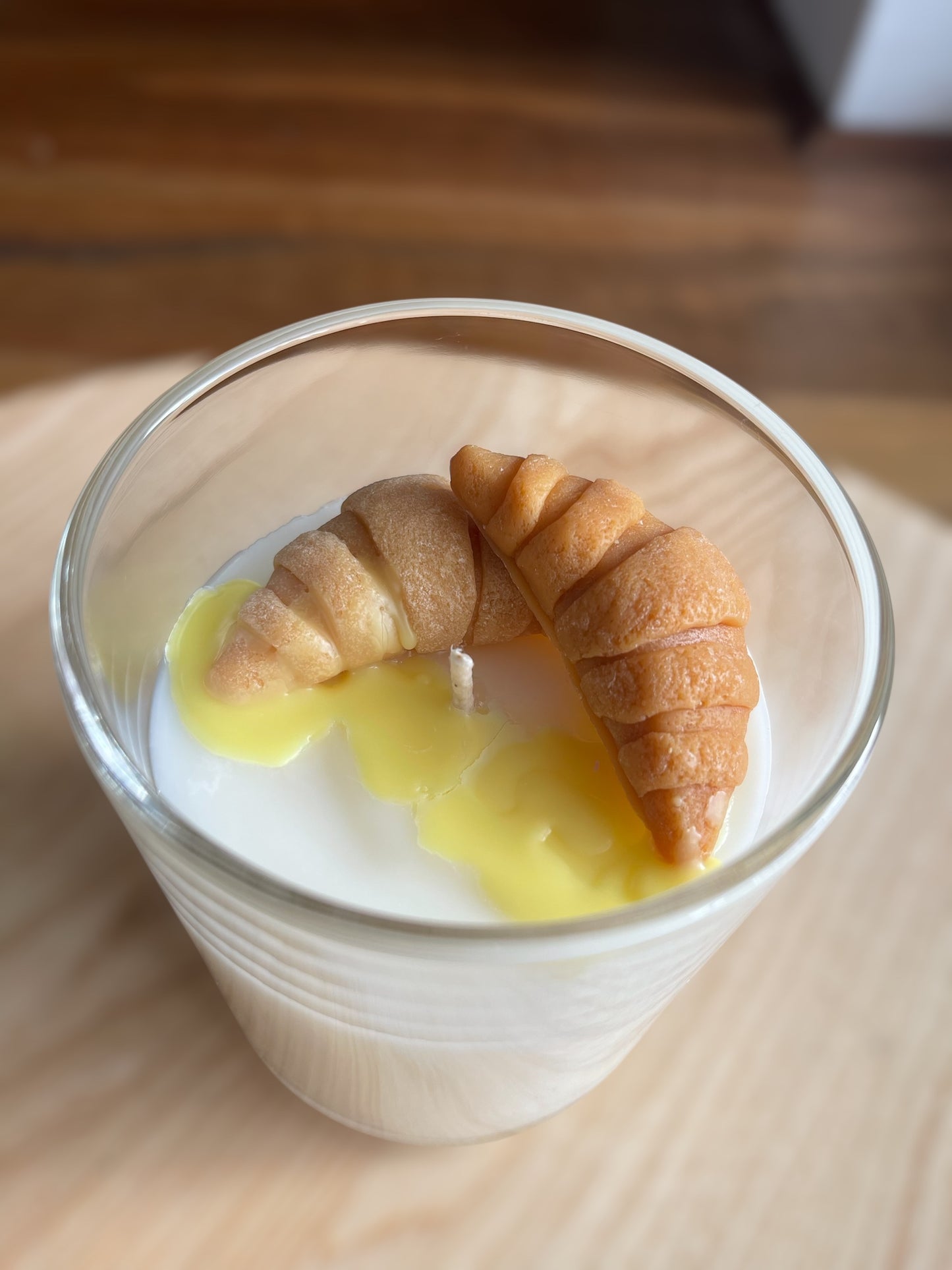 Croissant Candle