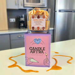 Dessert Candle - Caramel Swirl Candle