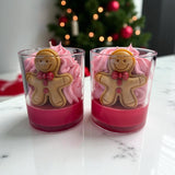Dessert Candle - Gingerbread Man Candle
