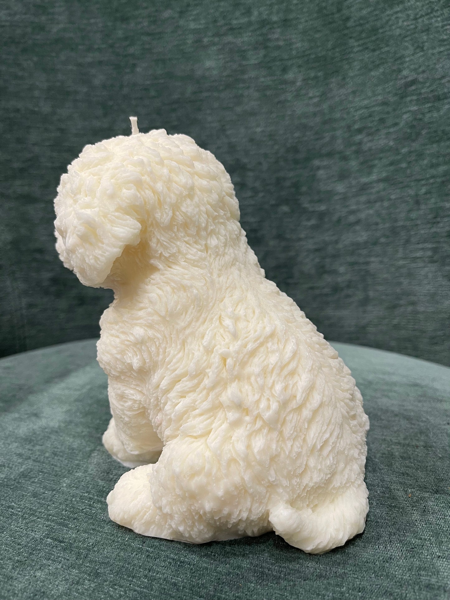 Cavoodle Puppy Candle