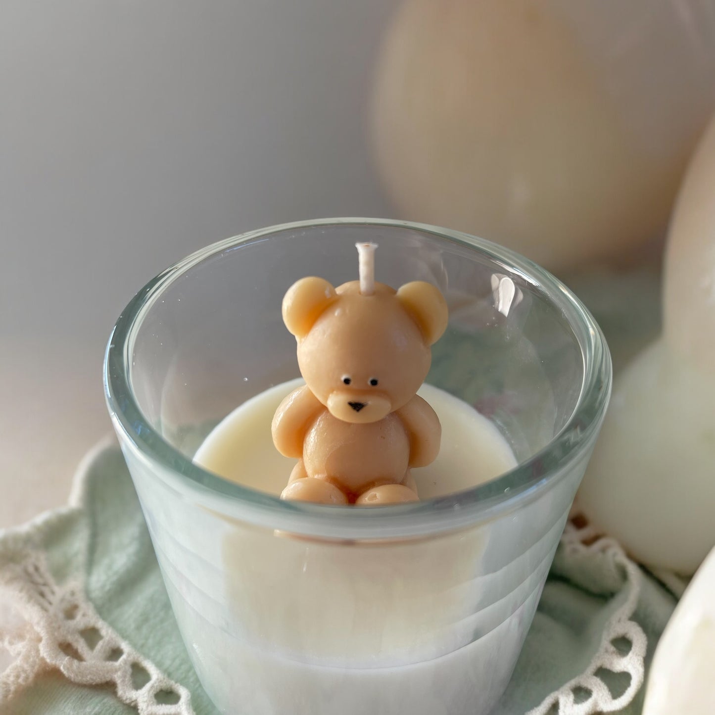 Teddy Bear Candle