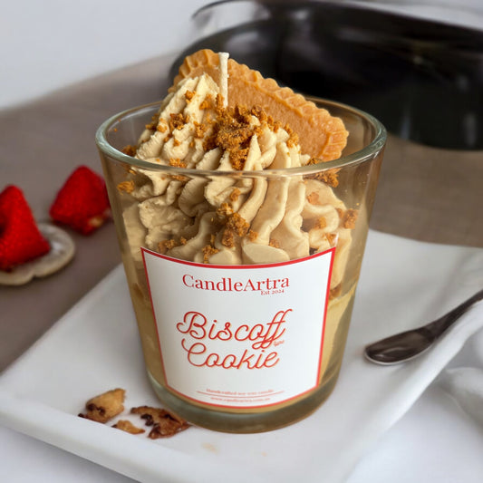 Dessert Candle - Biscoff type Cookie - Candle