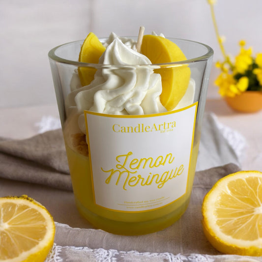 Dessert Candle - Lemon Meringue Candle