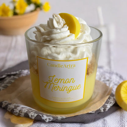 Dessert Candle - Lemon Meringue Candle