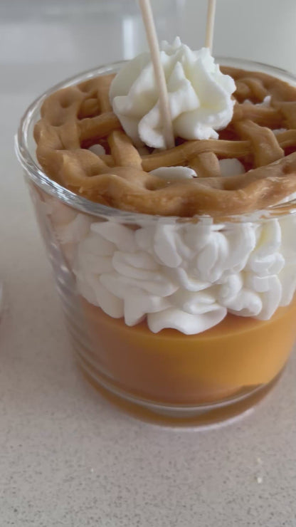 Dessert candle - Pumpkin Pie Candle